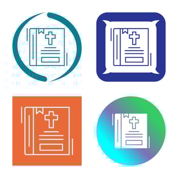 Bible Vector Icon