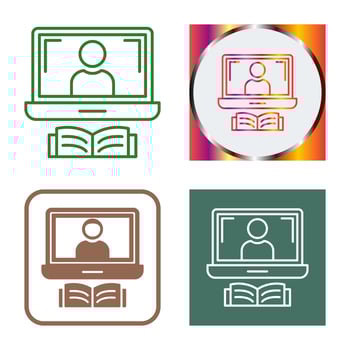 Lesson Vector Icon