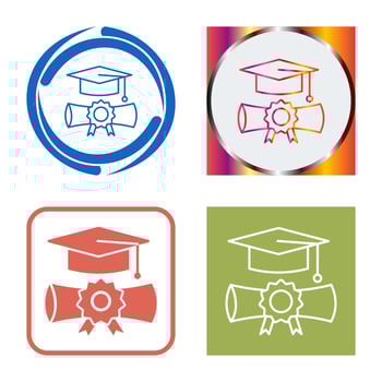 Graduation Vector Icon