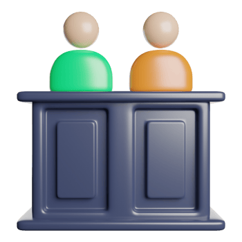 Advocate Discussion Podium png