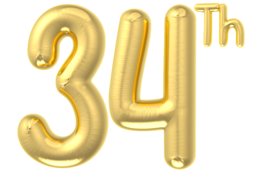 34 Party decoration gold balloon png