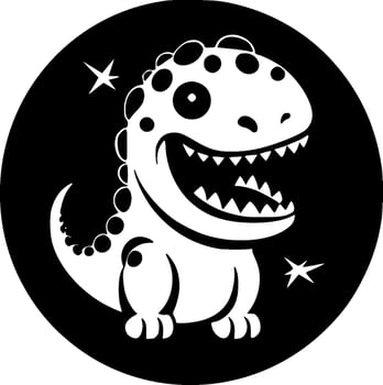 Dino - High Quality Vector Logo - Vector illustration ideal for T-shirt graphic