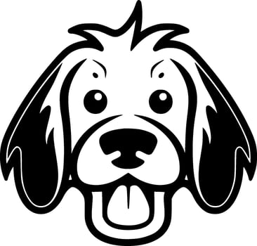 Dog - High Quality Vector Logo - Vector illustration ideal for T-shirt graphic