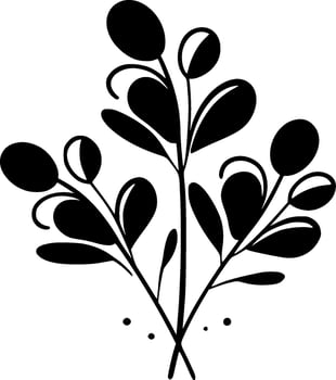 Eucalyptus - Minimalist and Flat Logo - Vector illustration