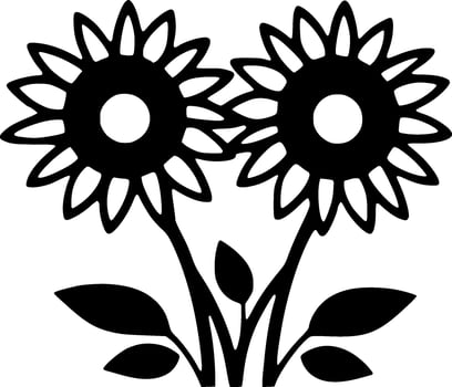Flowers - High Quality Vector Logo - Vector illustration ideal for T-shirt graphic