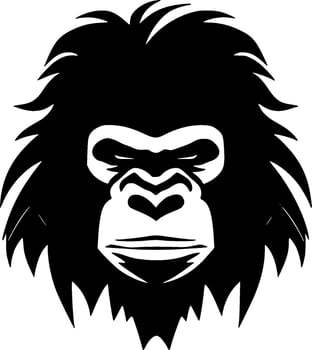 Gorilla - High Quality Vector Logo - Vector illustration ideal for T-shirt graphic