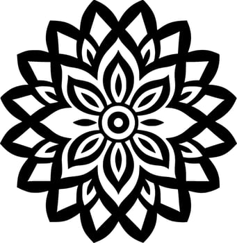 Mandala - High Quality Vector Logo - Vector illustration ideal for T-shirt graphic