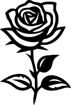 Roses - High Quality Vector Logo - Vector illustration ideal for T-shirt graphic
