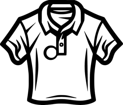 Shirt - Minimalist and Flat Logo - Vector illustration