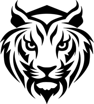 Tiger - High Quality Vector Logo - Vector illustration ideal for T-shirt graphic