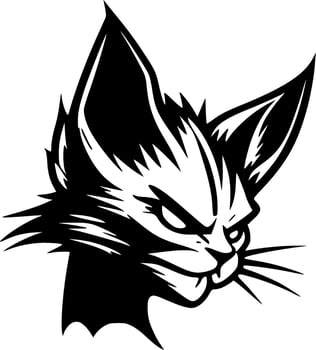 Wildcat - Minimalist and Flat Logo - Vector illustration