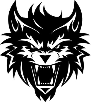 Wolf - High Quality Vector Logo - Vector illustration ideal for T-shirt graphic