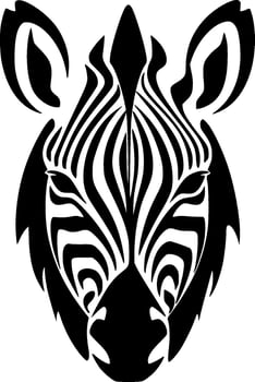 Zebra - High Quality Vector Logo - Vector illustration ideal for T-shirt graphic