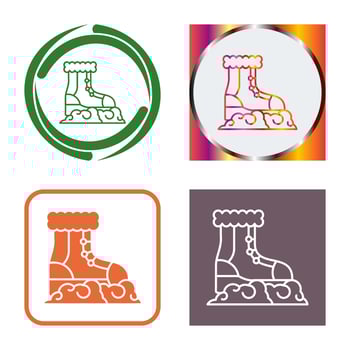 Snow Boots Vector Icon