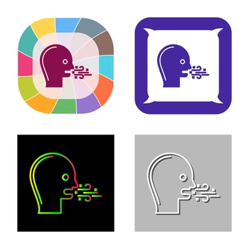 Bad Breath Vector Icon