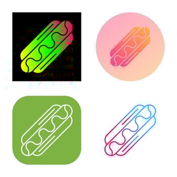 Hotdog Vector Icon