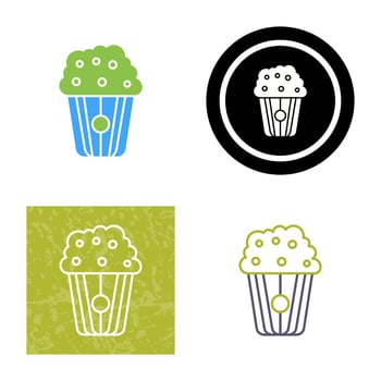 Pop corn Vector Icon