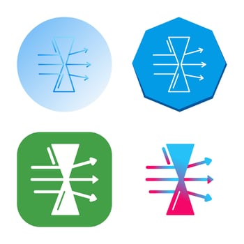 Dispersion Vector Icon
