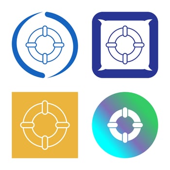 Life Saver Vector Icon