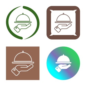 Waiter Vector Icon