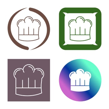 Chef Hat Vector Icon