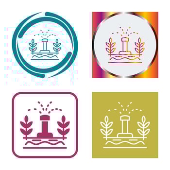Sprinkler Vector Icon