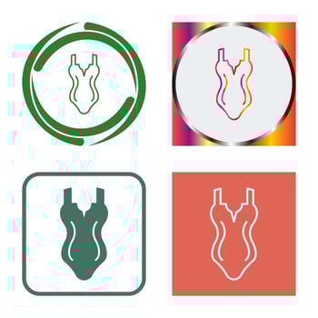 Swim Suit Vector Icon