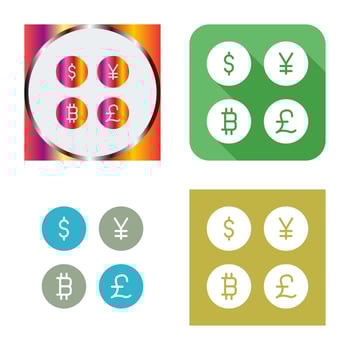 Currency Symbols Vector Icon