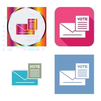 Letter Vector Icon