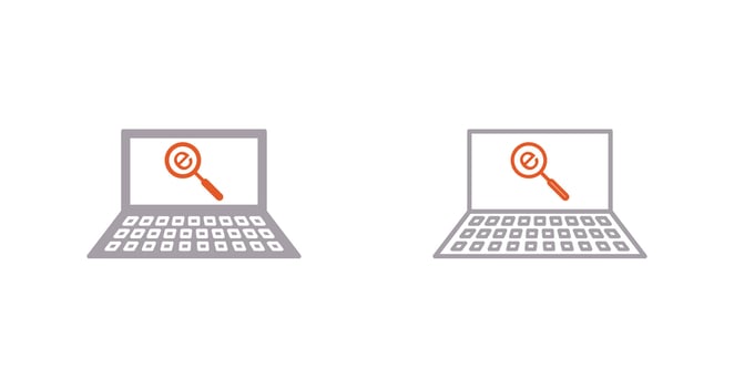Unique Find on Internet Vector Icon