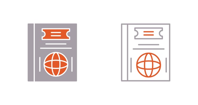 Passport Vector Icon
