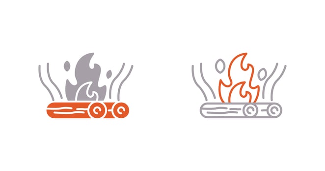 Bonfire Vector Icon