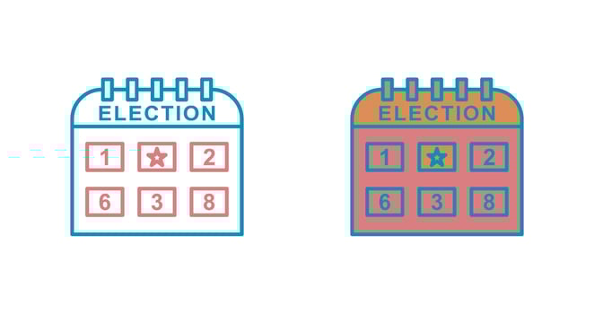 Election Day Vector Icon