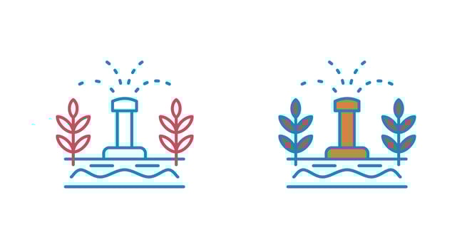Sprinkler Vector Icon