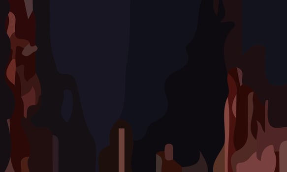 Simple fire background with copy space area. Suitable for poster and banner vector
