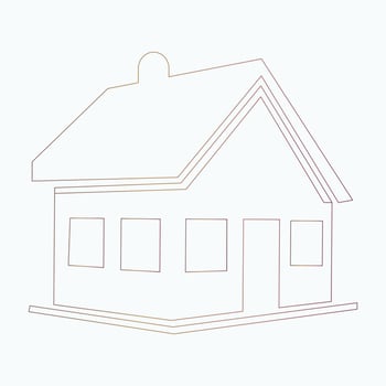 House, Home icon, symbol vector