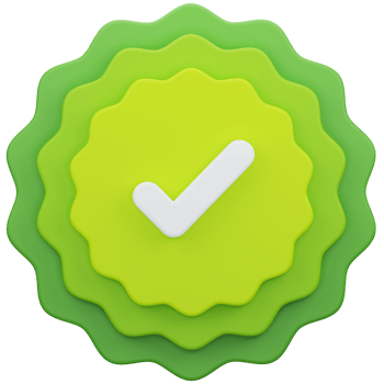 Approved Sign 3D Illustration png
