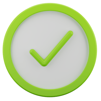 Approve Button 3D Illustration png