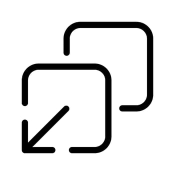 Expand Icon Vector Symbol Design Illustration