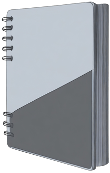 AI generated a book, illustration png