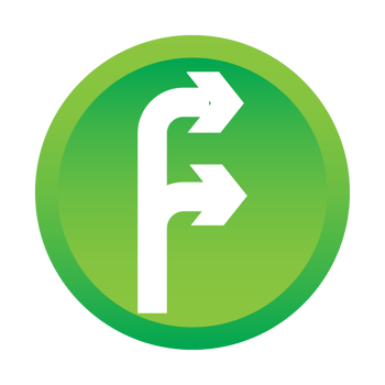 roads arrows sign symbol transparent background png