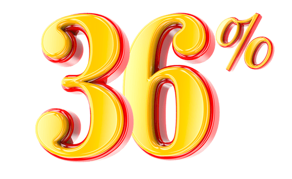 3D percent off png download