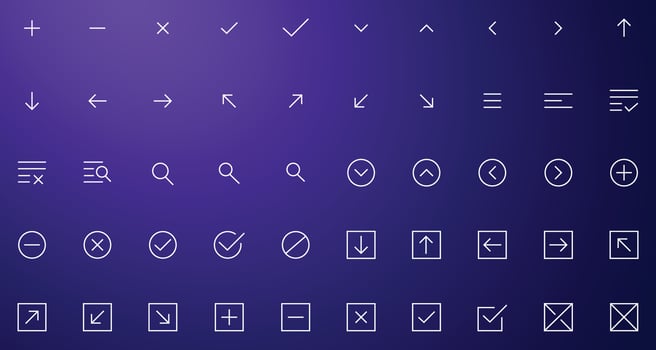 UI Design flat Icon Pack Vector web icons, Basic Ui Icons. Vector illustration