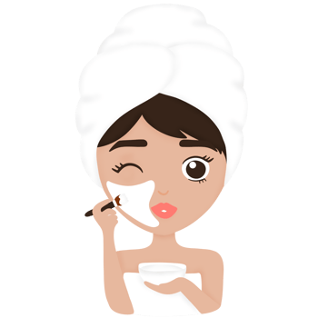 Skincare, Facial Mask, Woman, Selflove png