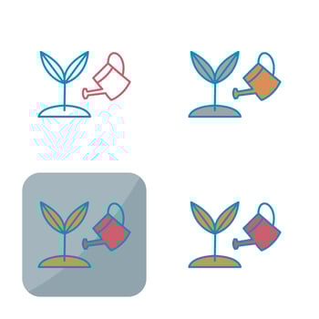 Growing Plant Vector Icon