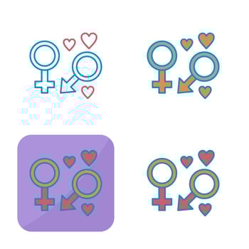 Genders Vector Icon
