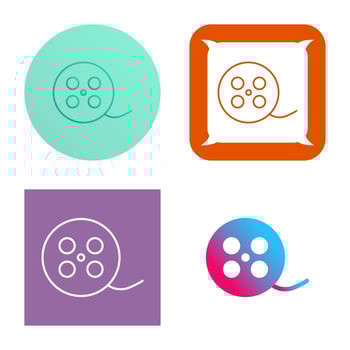 Reel Vector Icon