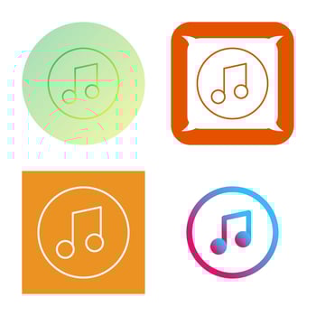 Music Player Vector Icon