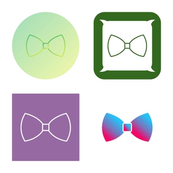 Bow Tie Vector Icon