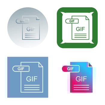 GIF Vector Icon